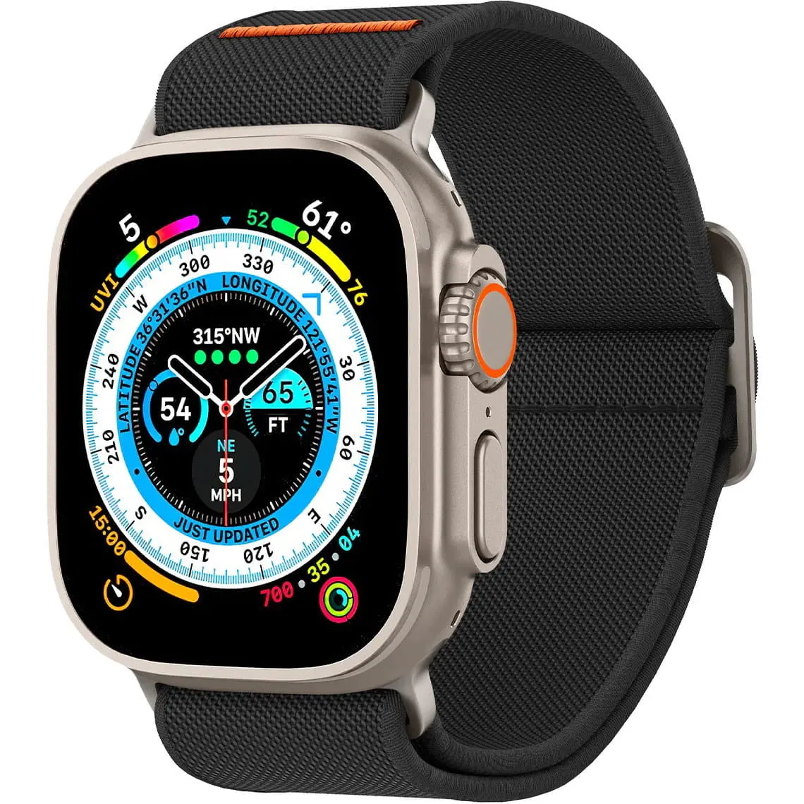 Exclusive Spigen Apple Watch Lite Ultra Strap (Black)  Dont Miss Out!