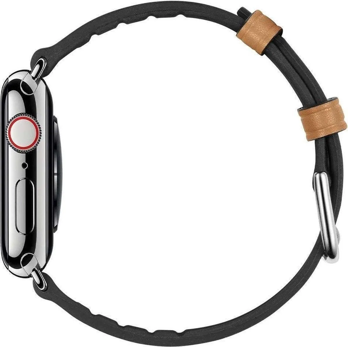 Exclusive Spigen Apple Watch Retro Fit Leather Strap (Dark Brown)  Limited Release!