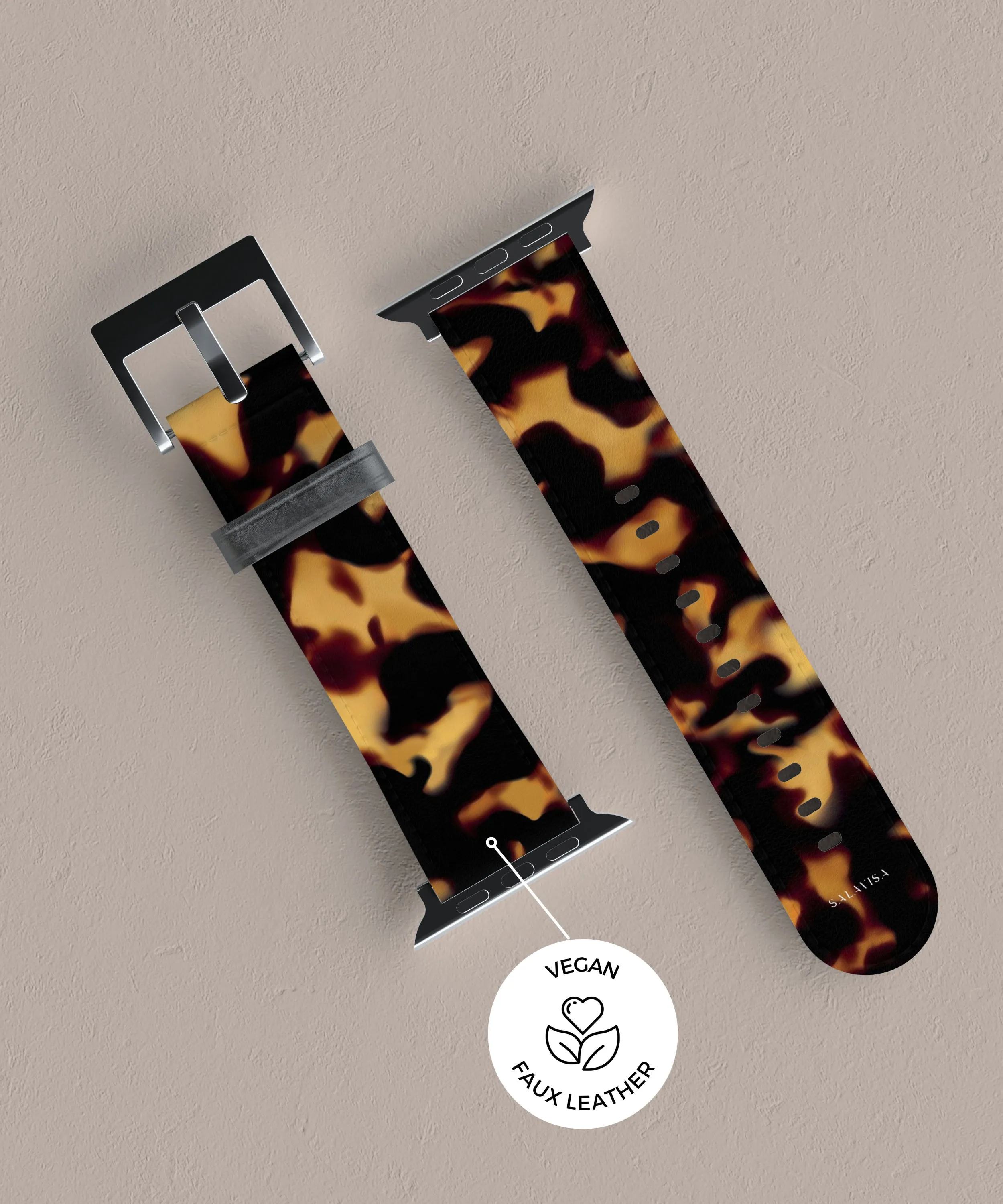 Exclusive Tortoise Dark Apple Watch Band  Almost Gone!