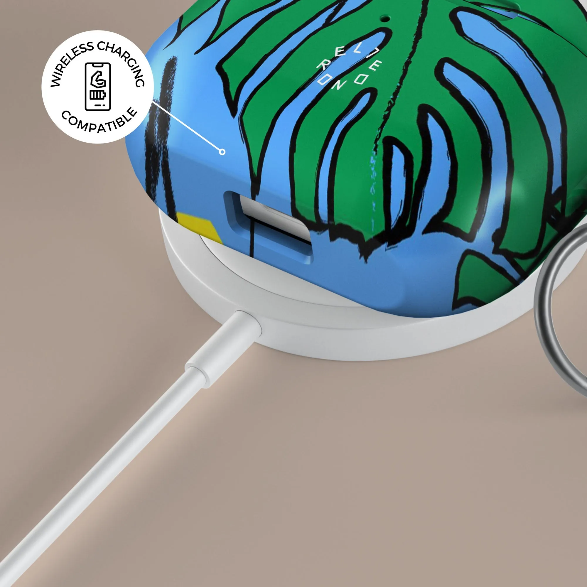 Exclusive Tropical Leaves AirPods Case  Limited Stock!