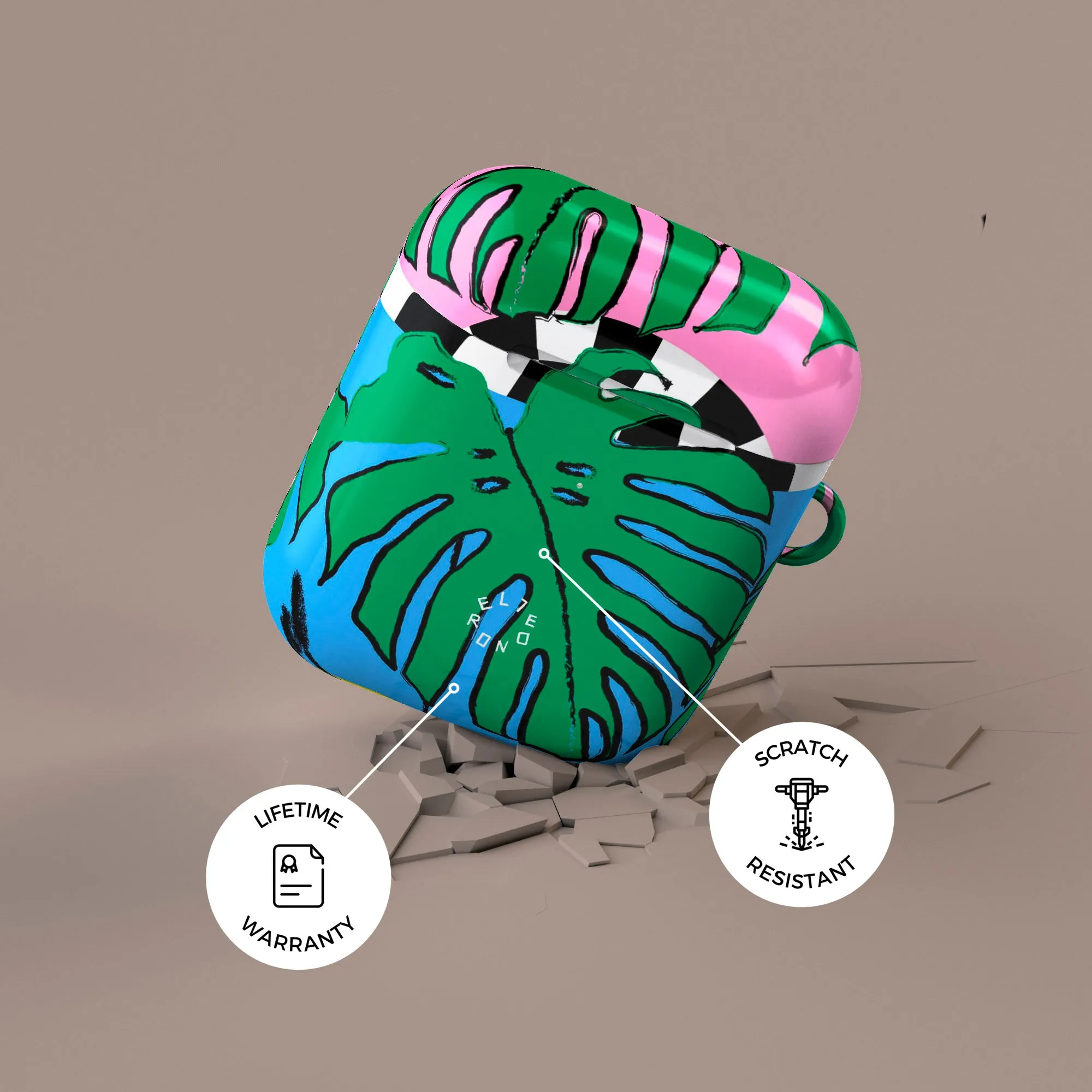 Exclusive Tropical Leaves AirPods Case  Limited Stock!