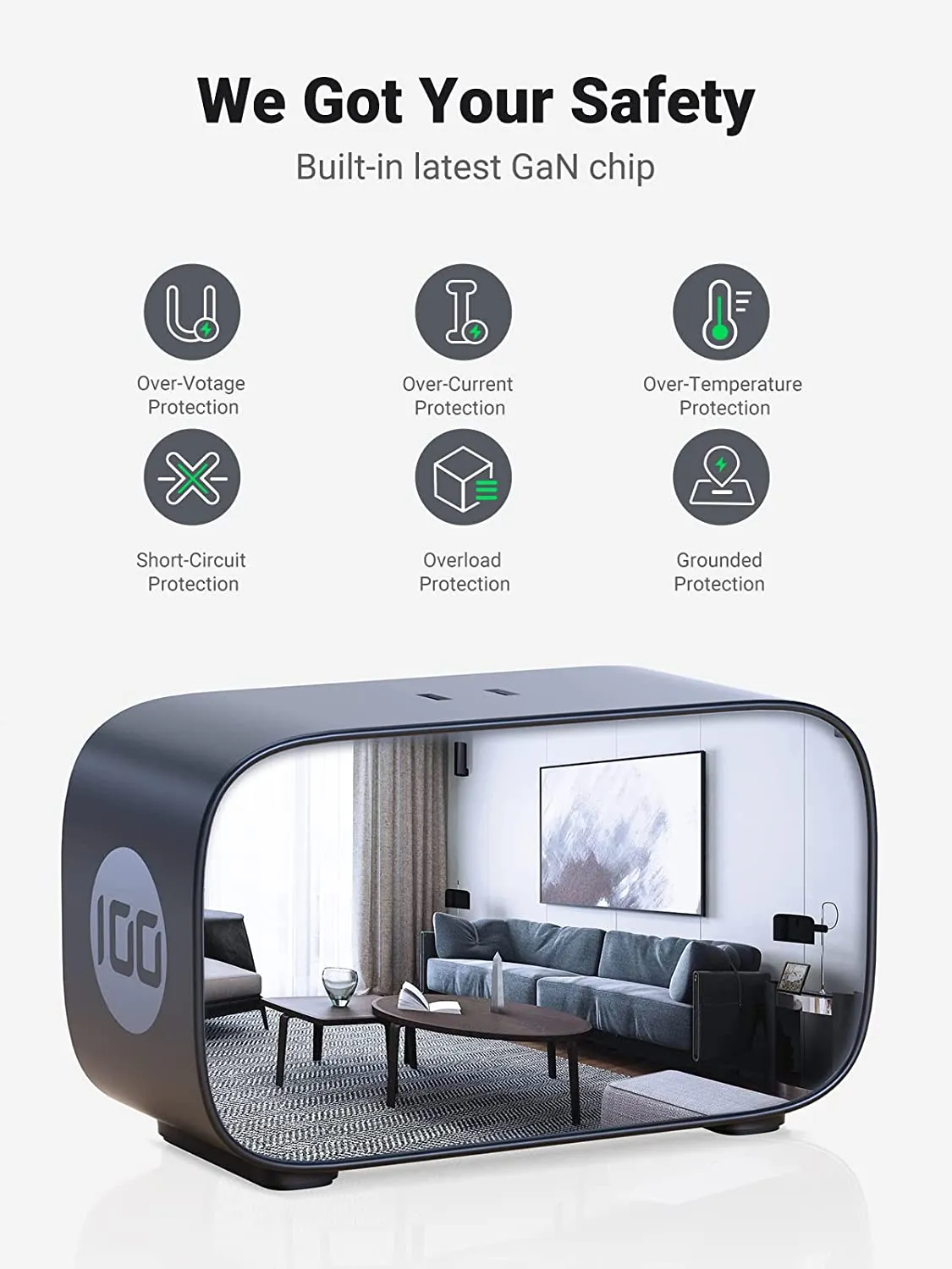 Exclusive UGREEN 100W USB C GaN Charging Station-7 Ports Desktop Charger  Today Only!