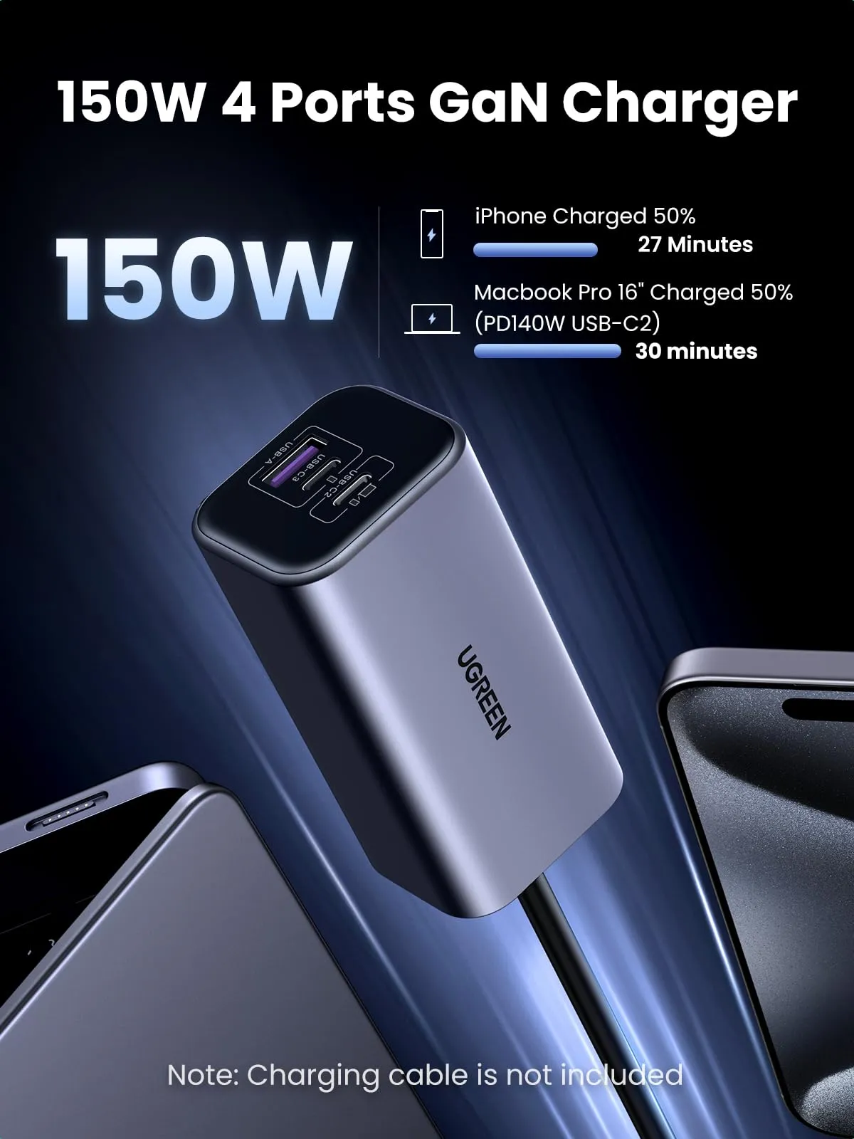 Exclusive UGREEN 150W USB C Car Charger  Limited Availability!