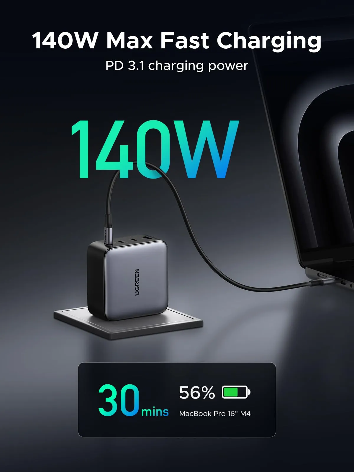 Exclusive UGREEN 200W Dual Laptop Type C Charger  Going Fast!