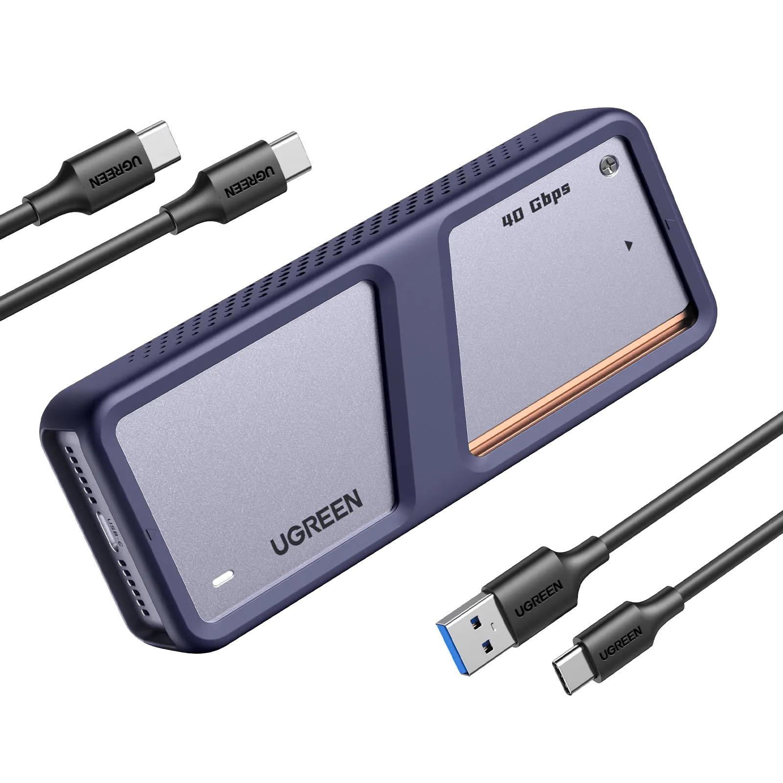 Exclusive UGREEN 40Gpbs Hard Drive Enclosure with Cooling Fan  Limited Availability!