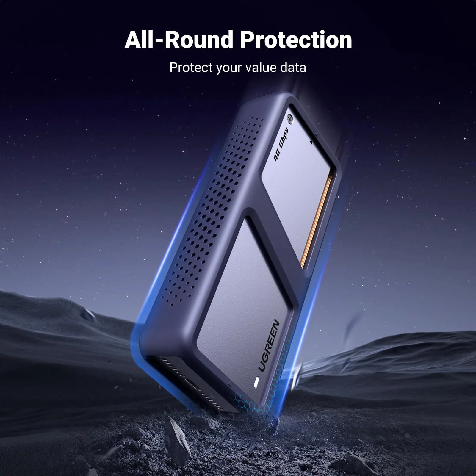 Exclusive UGREEN 40Gpbs Hard Drive Enclosure with Cooling Fan  Limited Availability!