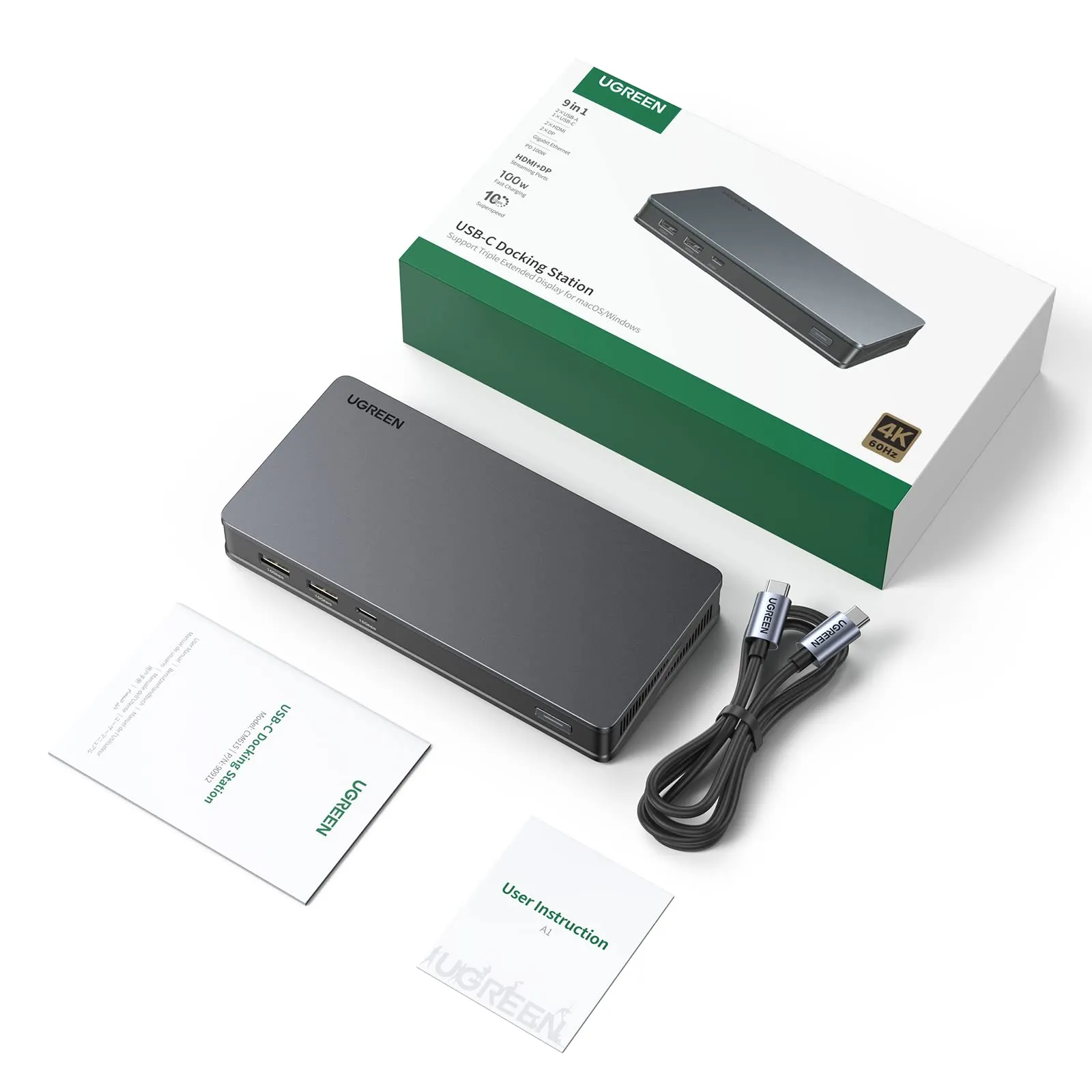 Exclusive UGREEN Revodok Pro 209 9-in-1 4k HDMI Universal Docking Station  Ends Soon!