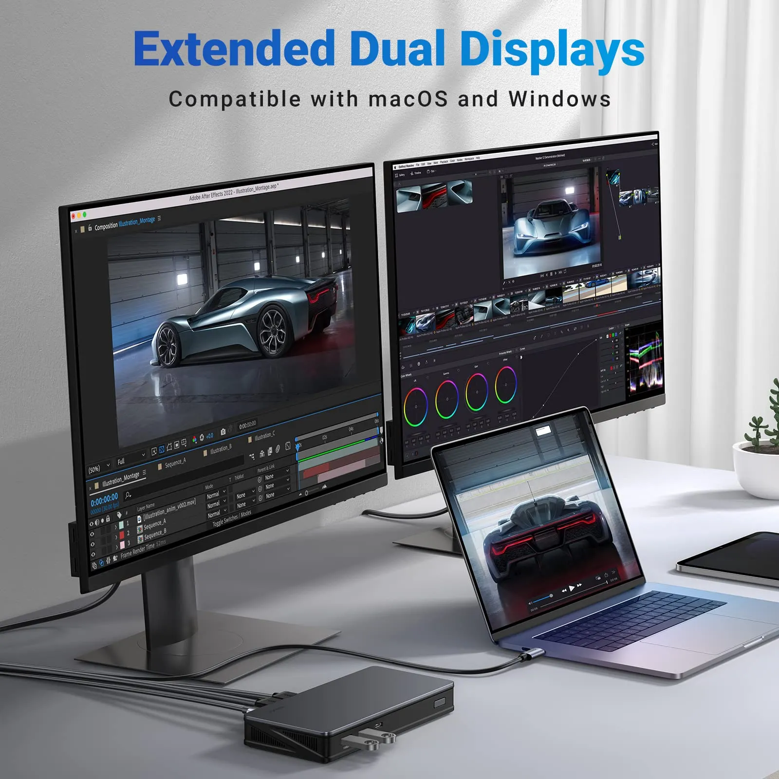Exclusive UGREEN Revodok Pro 209 9-in-1 4k HDMI Universal Docking Station  Ends Soon!