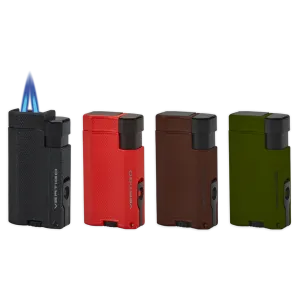 Exclusive Vertigo Delegate Double Flame Torch Lighter with Cigar Punch  Almost Gone!