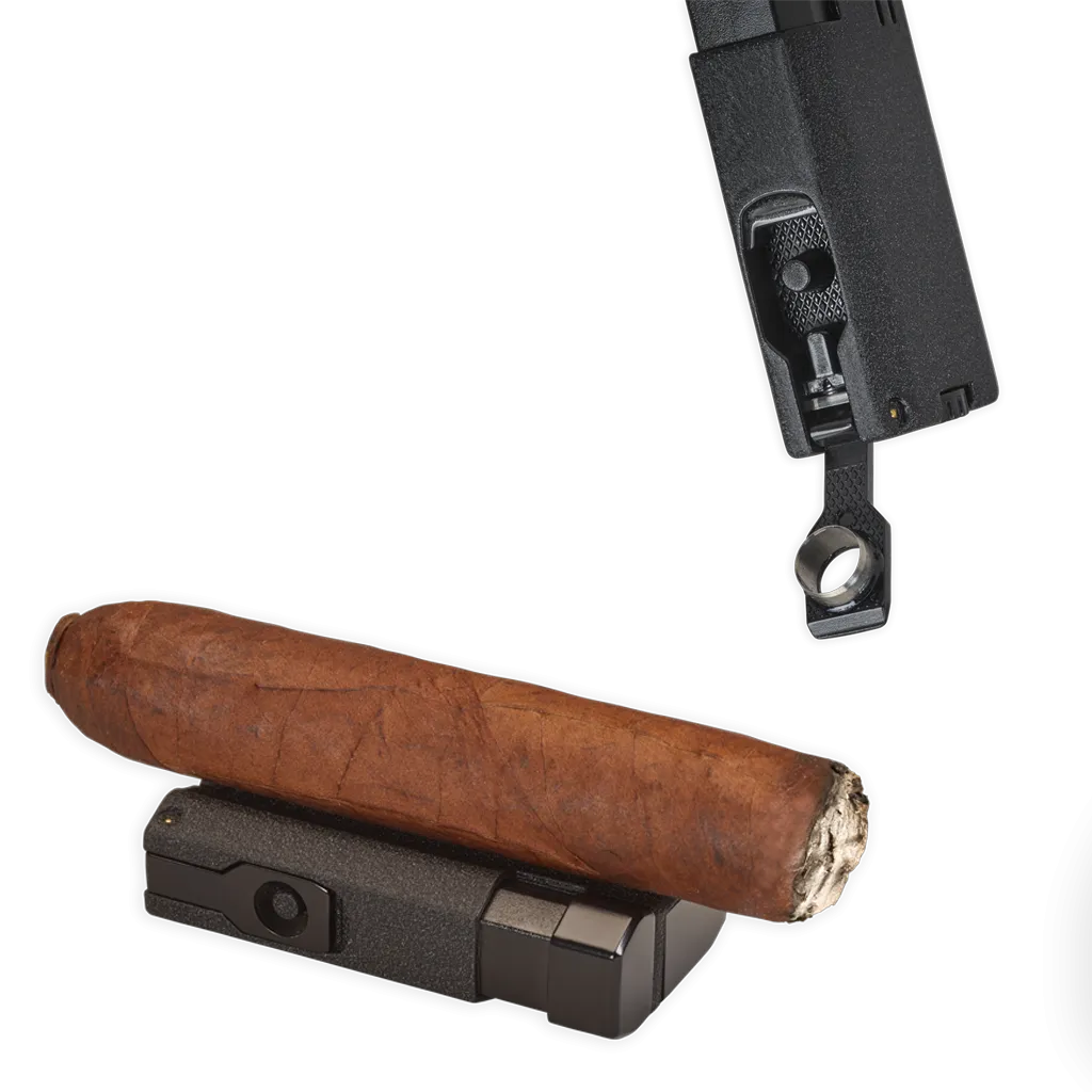 Exclusive Vertigo Delegate Double Flame Torch Lighter with Cigar Punch  Almost Gone!