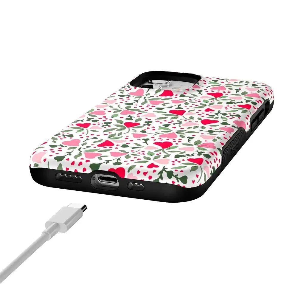 Exclusive Vines of Love | Floral Heart Case  Dont Miss Out!