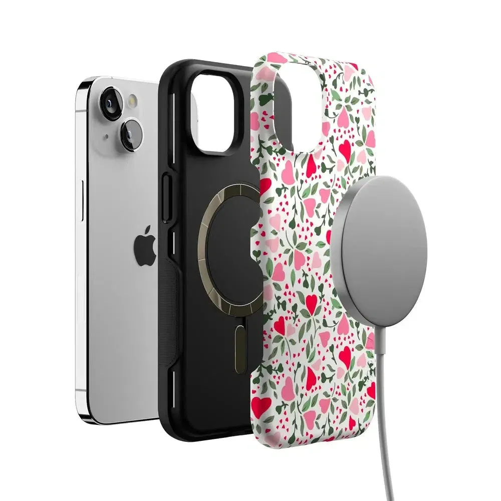 Exclusive Vines of Love | Floral Heart Case  Dont Miss Out!