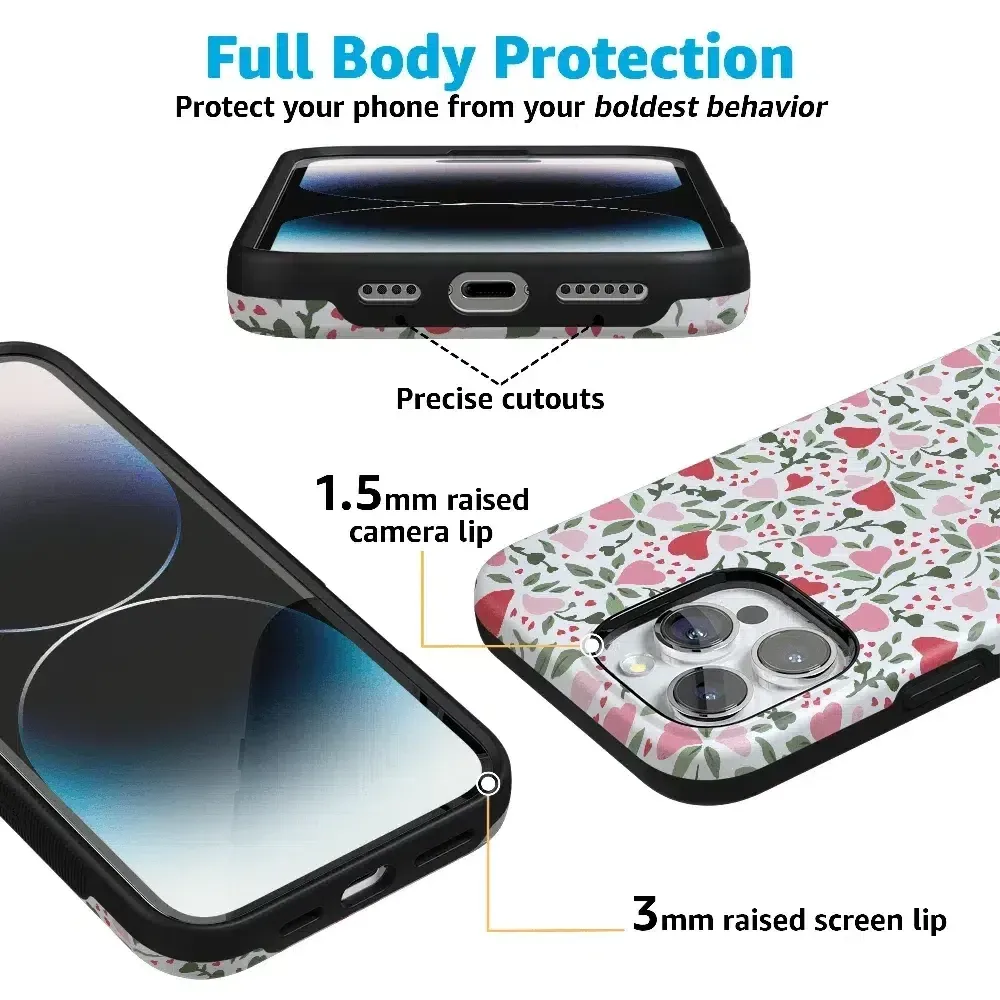 Exclusive Vines of Love | Floral Heart Case  Dont Miss Out!