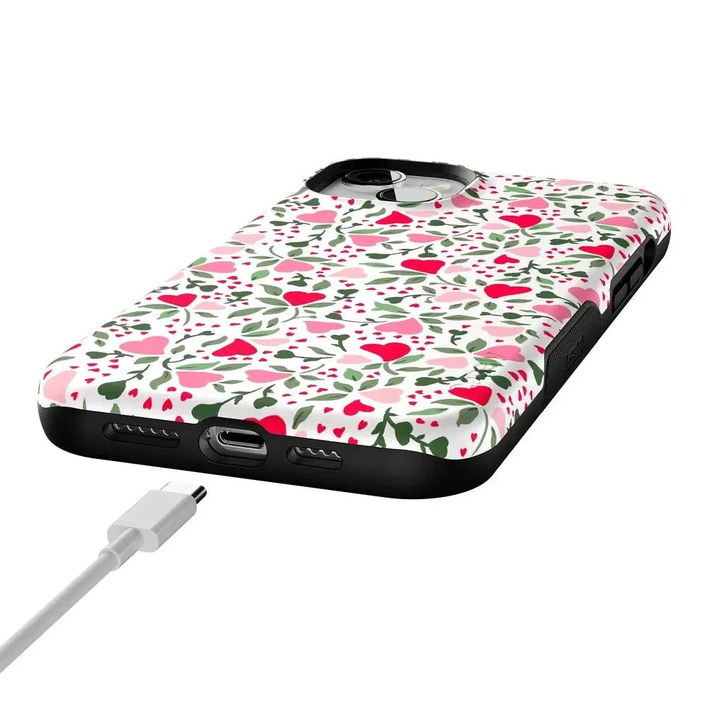 Exclusive Vines of Love | Floral Heart Case  Dont Miss Out!