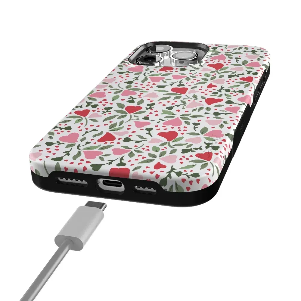 Exclusive Vines of Love | Floral Heart Case  Dont Miss Out!