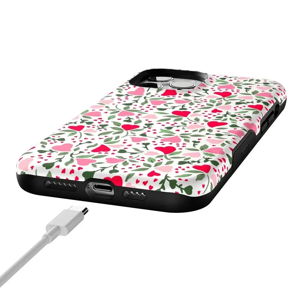 Exclusive Vines of Love | Floral Heart Case  Dont Miss Out!