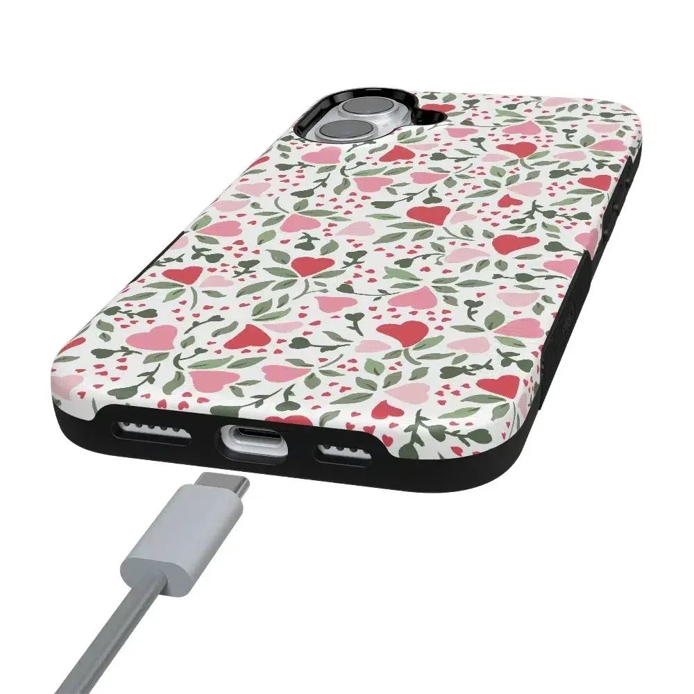 Exclusive Vines of Love | Floral Heart Case  Dont Miss Out!