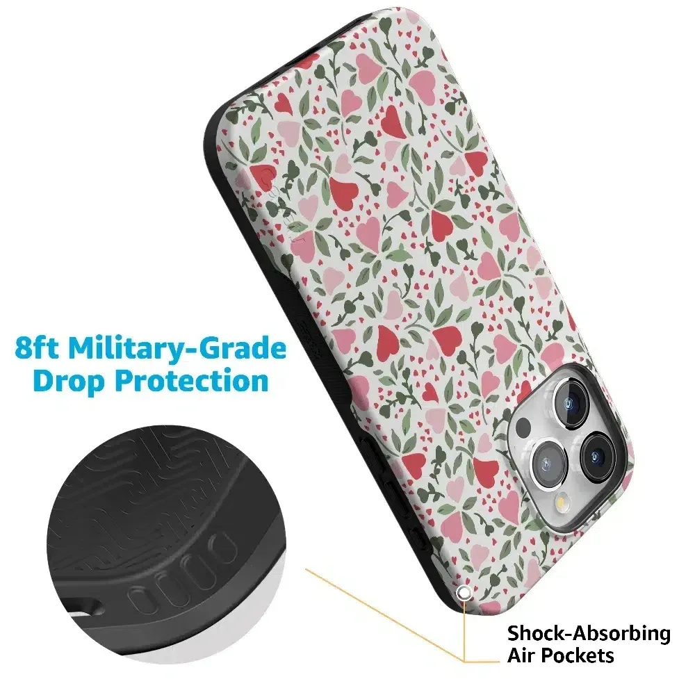 Exclusive Vines of Love | Floral Heart Case  Dont Miss Out!