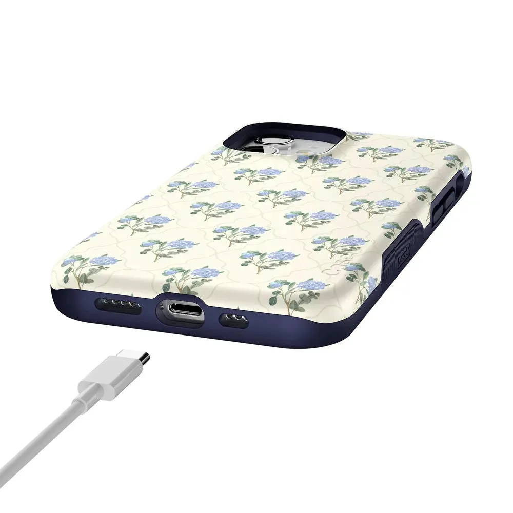 Exclusive Vintage Garden | Blue Hydrangea Case  Dont Miss Out!