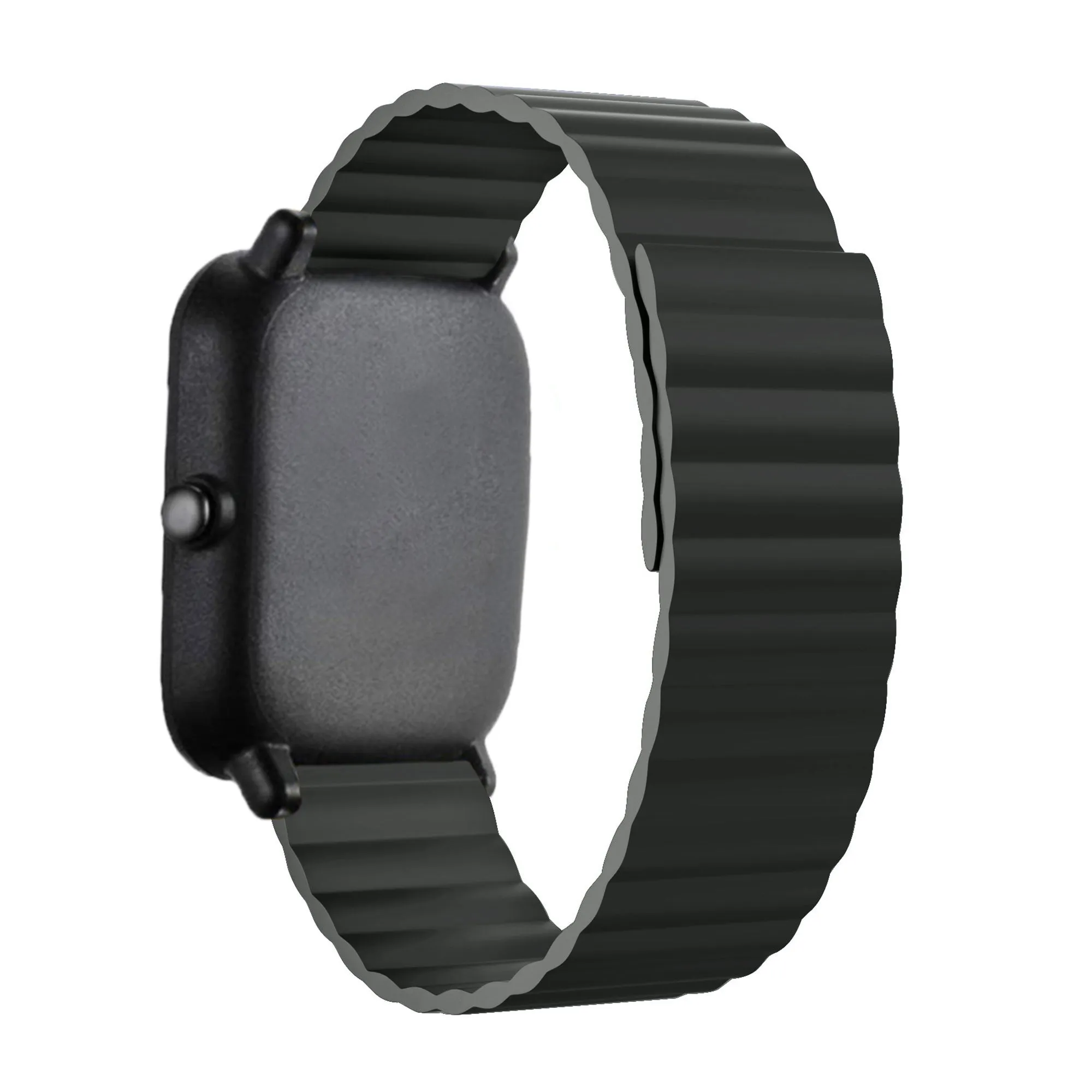 Exclusive Xiaomi Amazfit GTS 2 Magnetic Silicone Strap (Black)  Limited Availability!
