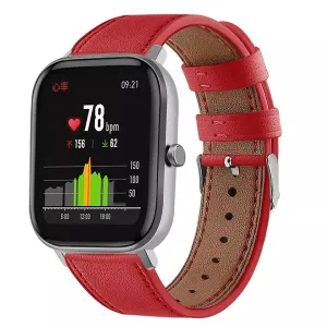Exclusive Xiaomi Amazfit GTS Leather Strap (Red)  Going Fast!