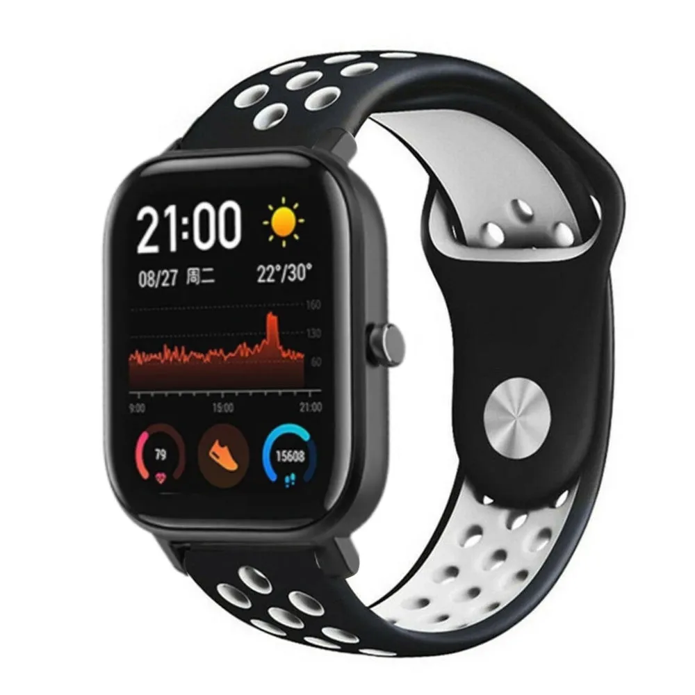Exclusive Xiaomi Amazfit GTS Sport Strap (Black/White)  Today Only!