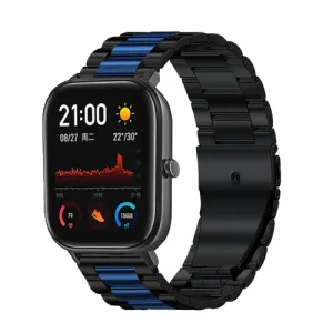 Exclusive Xiaomi Amazfit GTS Steel Strap (Black/Blue)  Limited Availability!
