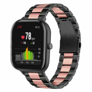 Exclusive Xiaomi Amazfit GTS Steel Strap (Black/Pink)  Limited Stock!