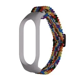 Exclusive Xiaomi Mi Band 6 Braided Strap (Rainbow)  Dont Miss Out!
