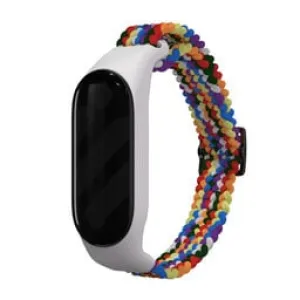Exclusive Xiaomi Mi Band 6 Braided Strap (Rainbow)  Dont Miss Out!