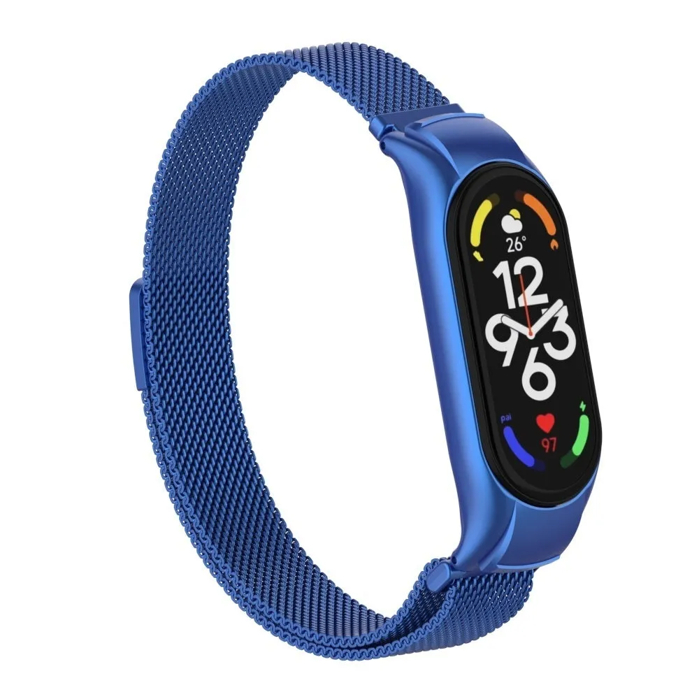 Exclusive Xiaomi Mi Band 7 Milanese Strap (Blue)  Almost Gone!