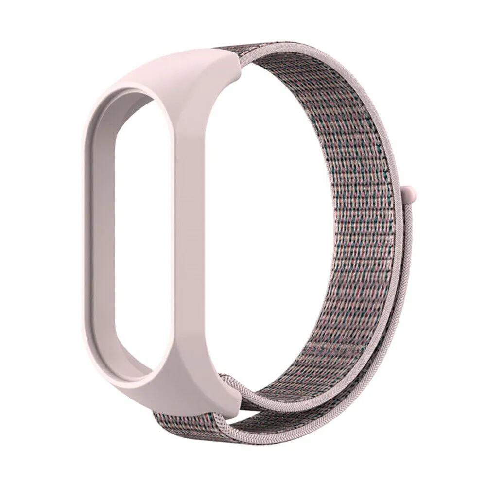 Exclusive Xiaomi Mi Band 7 Nylon Strap (Grey/Pink)  Almost Sold Out!