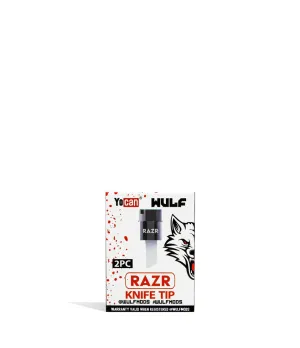 Exclusive Yocan Razr Knife Tip by Wulf Mod - 2 Pack  Stylish & Comfortable