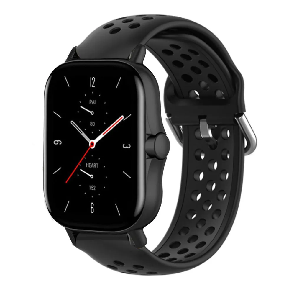 Final Few Amazfit GTS 2 Breathable Strap (Black)  Limited Stock!