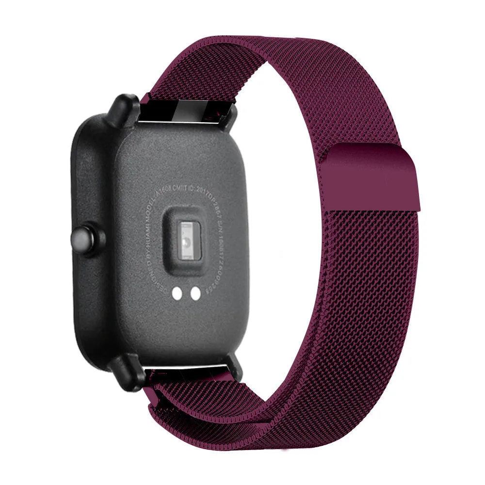 Final Few Amazfit GTS 2 Milanese Strap (Purple)  Last Few Pieces!