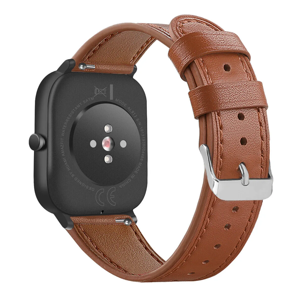 Final Few Amazfit GTS 2 Modern Leather Strap (Brown)  Ends Soon!
