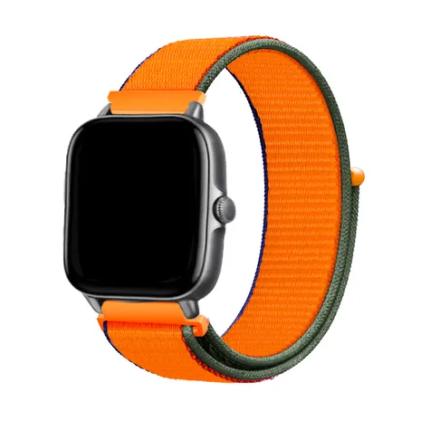 Final Few Amazfit GTS 2 Nylon Strap (Kumquat)  Stylish & Comfortable