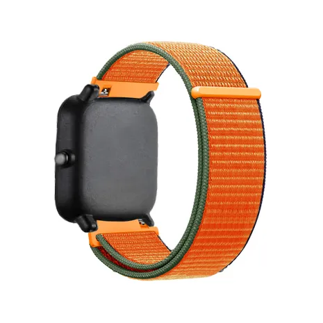 Final Few Amazfit GTS 2 Nylon Strap (Kumquat)  Stylish & Comfortable
