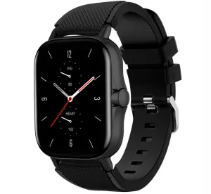 Final Few Amazfit GTS 2 Silicone Strap (Black)  Going Fast!