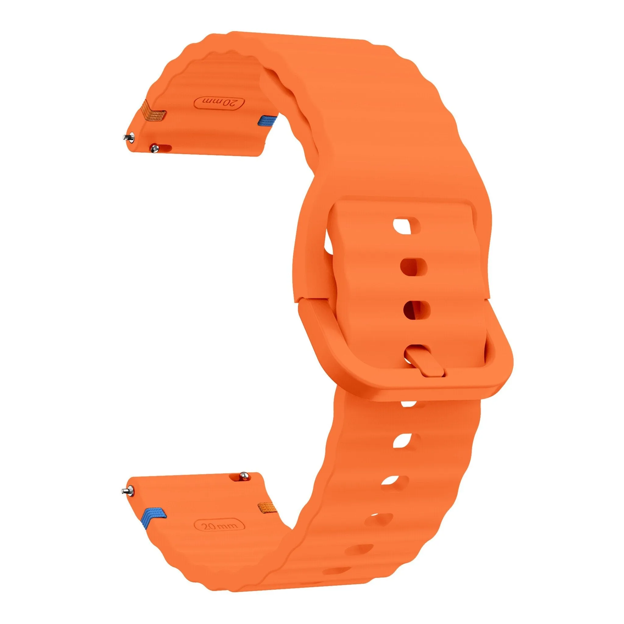 Final Few Amazfit GTS 2 Wave Silicone Strap (Orange)  Almost Sold Out!