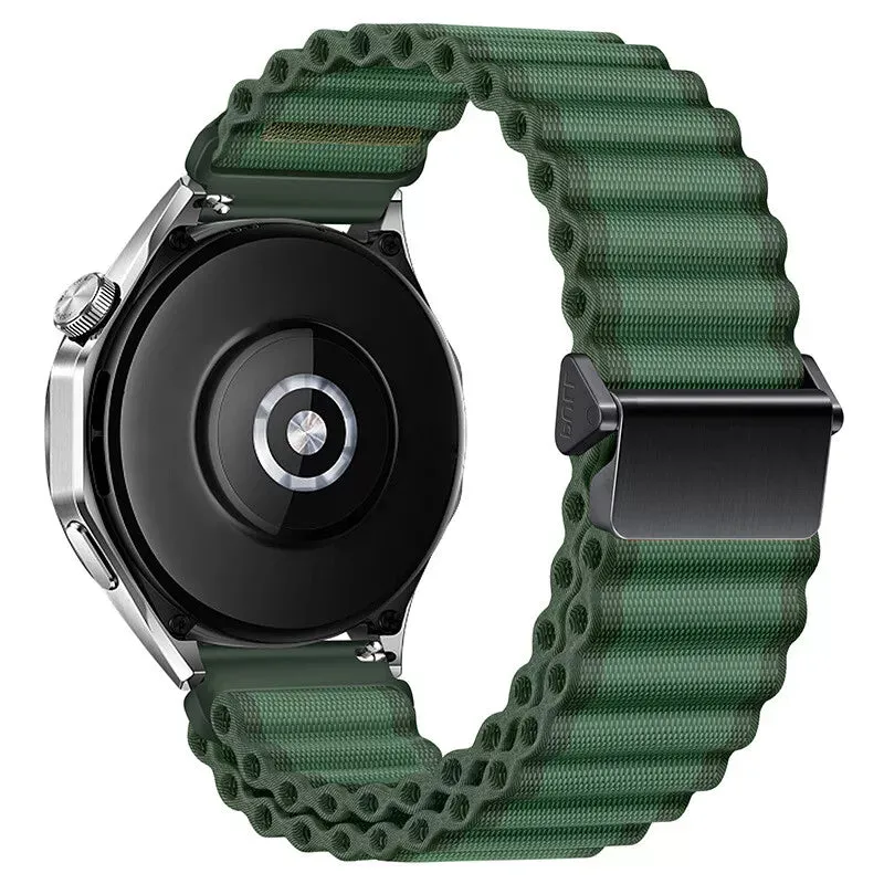 Final Few Amazfit GTS 4 (Mini) Outdoor Nylon Strap (Dark Green)  Limited Availability!
