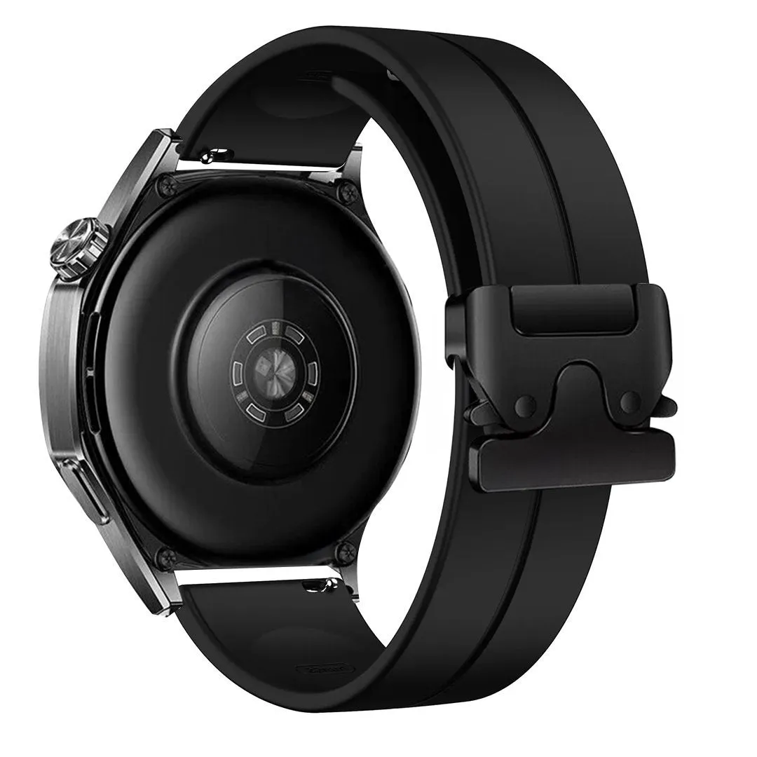 Final Few Amazfit GTS 4 Silicone Strap with P-Buckle (Black)  Almost Gone!