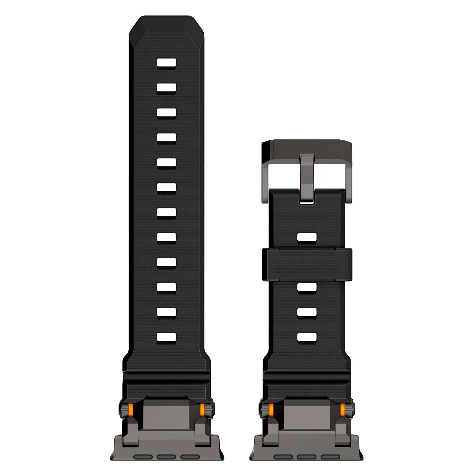 Final Few Apple Watch 'Adventurer' Silicone Strap (Black with Black)  Dont Miss Out!