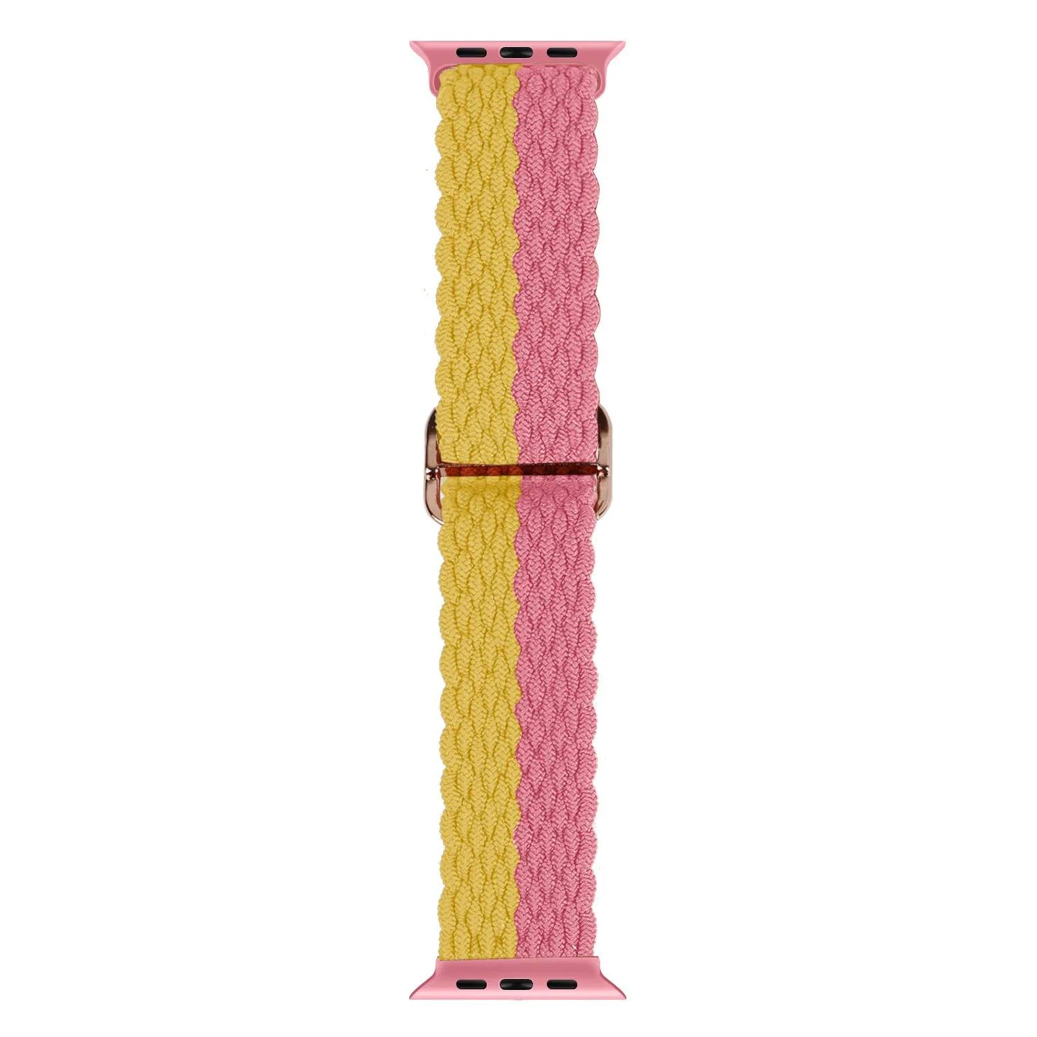 Final Few Apple Watch Braided Nylon Strap (Yellow/Pink)  Today Only!