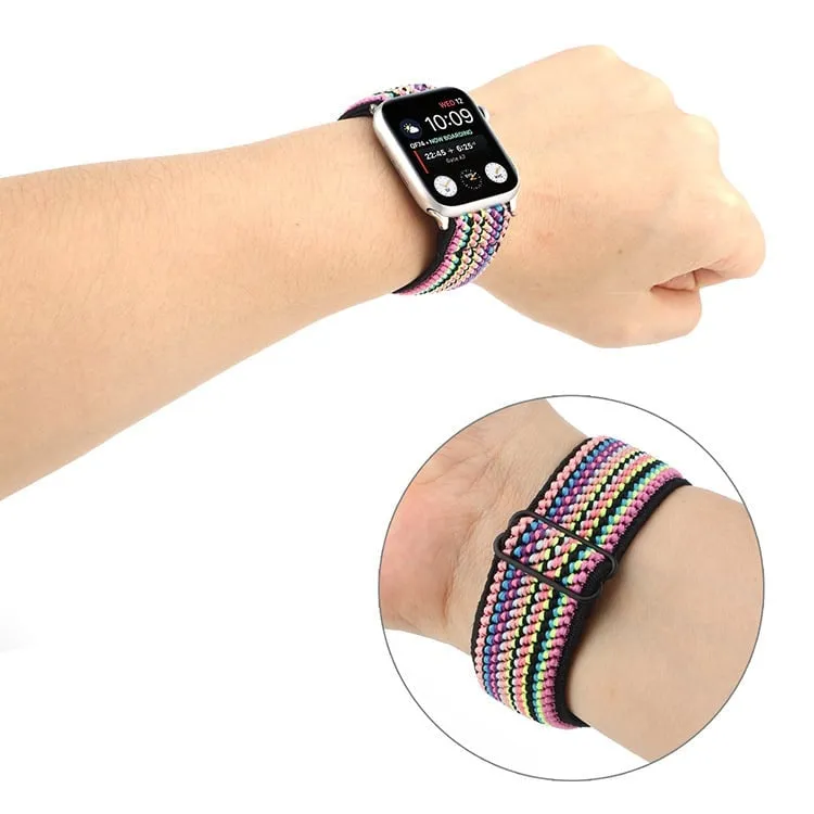 Final Few Apple Watch Elastic Strap (Colourful Stripes)  Dont Miss Out!