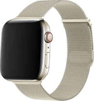 Final Few Apple Watch Milanese Loop Strap (Starlight)  Last Few Pieces!