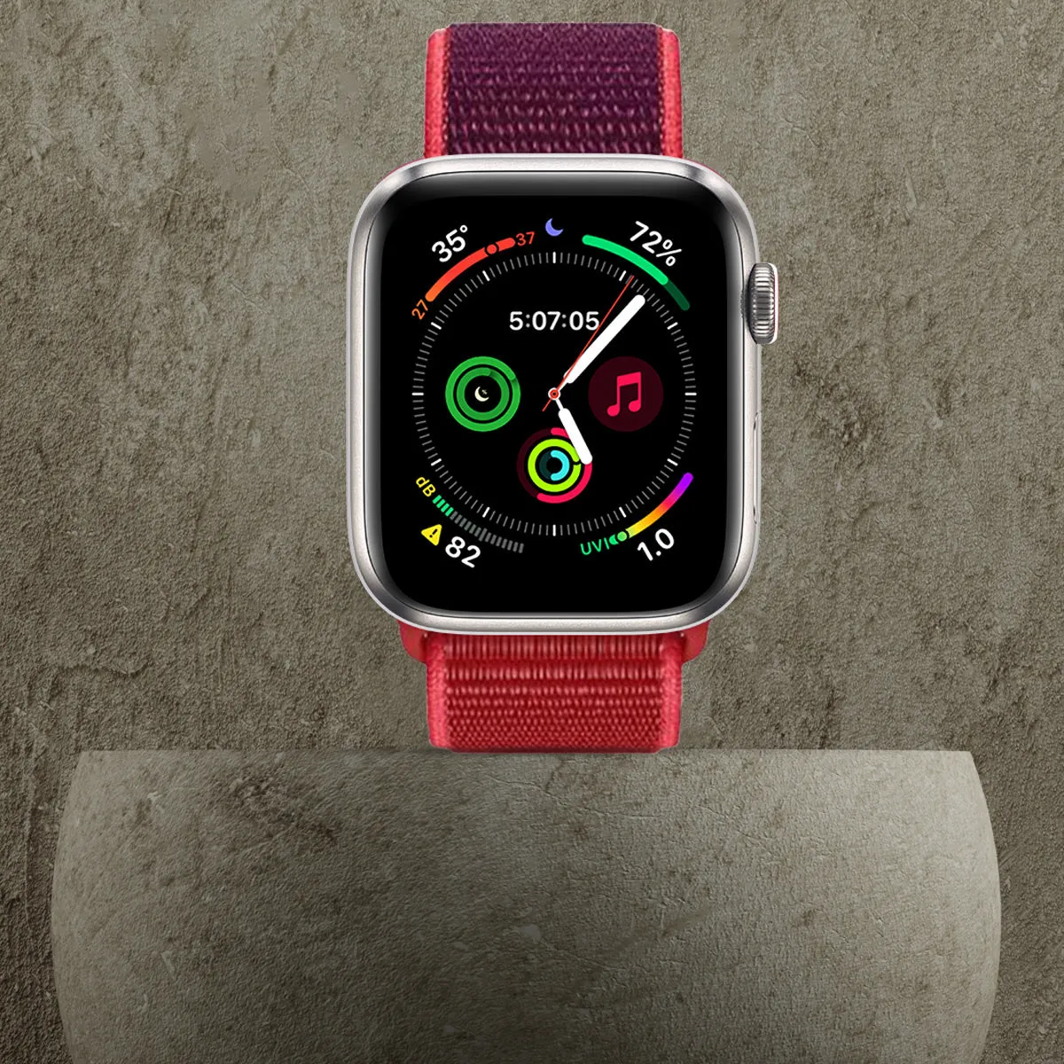 Final Few Apple Watch Nylon Strap (Purple/Red)  Almost Gone!