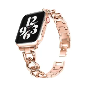 Final Few Apple Watch Steel Chain Strap (Rose Gold)  Last Chance!