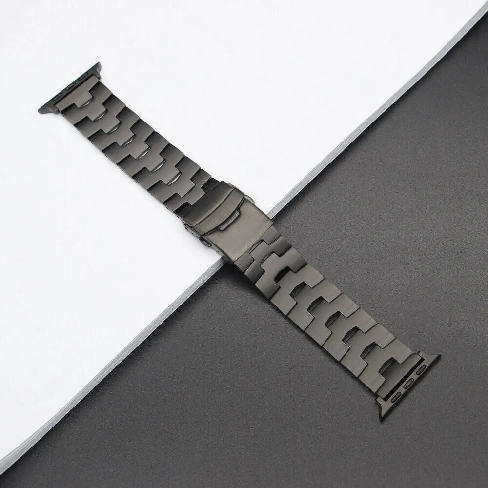 Final Few Apple Watch Titanium Grain Strap (Graphite)  Limited Stock!