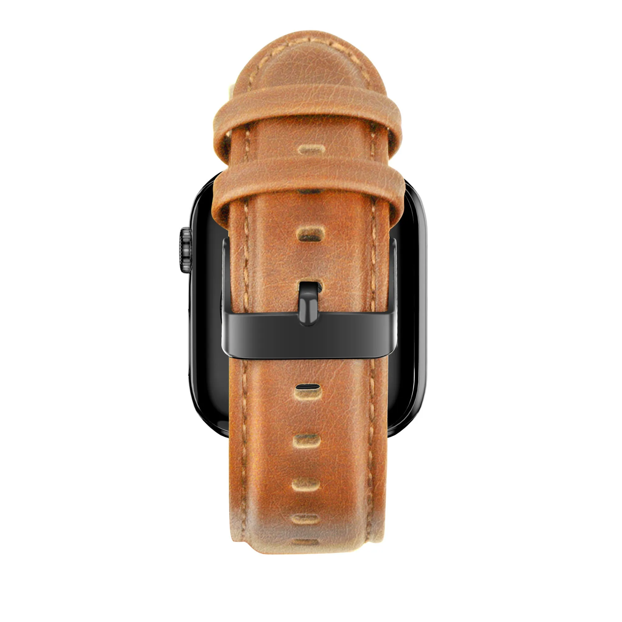 Final Few Bandz Apple Watch Genuine Leather Strap (Brown)  Limited Availability!